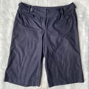 Studio 1940 Blue Bermuda Trouser Shorts